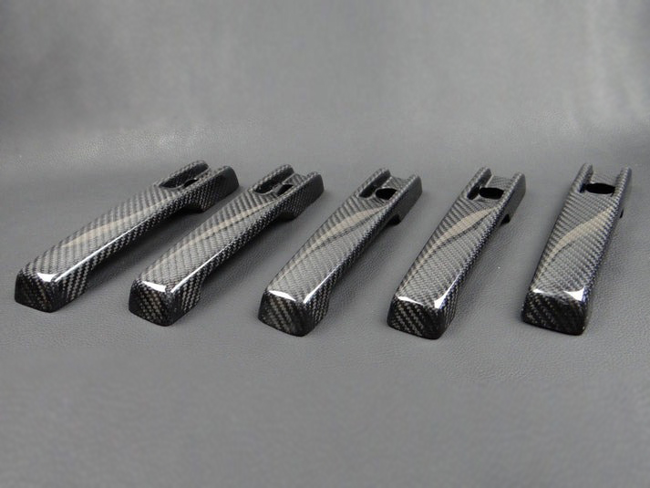 Carbon Fiber Brabus Door Handle Covers for Mercedes-Benz W463 W463A G-Class
